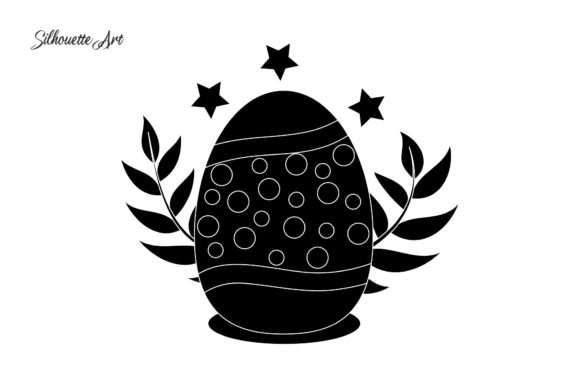 Easter Decorative Egg Silhouette Art: A Designer's Guide