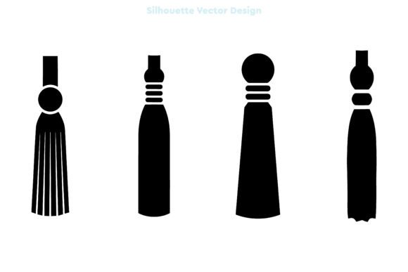 Elevate Your Designs with Decorative Tassel Fringe Design Vector