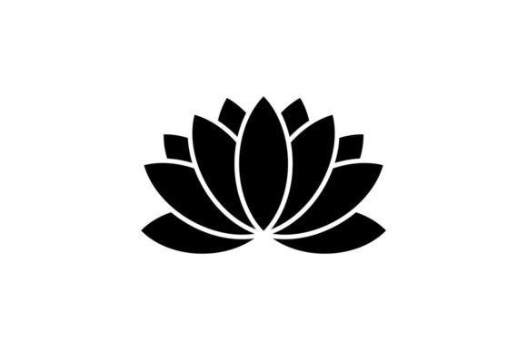 Exploring the Lotus Flower Decorative Silhouette Icon