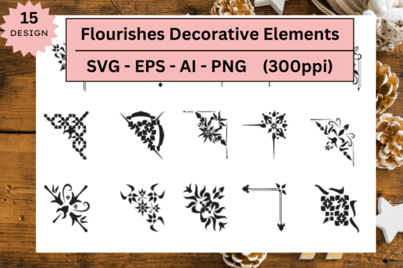 Flourishes Decorative Ornaments Svg: Elevate Your Designs