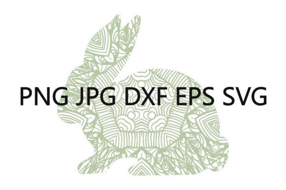 Springtime Charm: The Pale Green Decorative Bunny Set