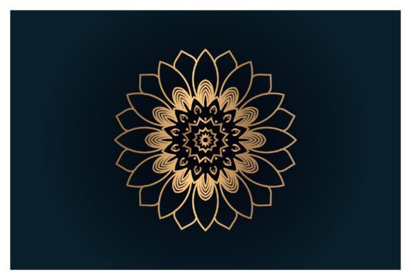 Transform Your Projects with Luxury Mandala Design Decorative Element